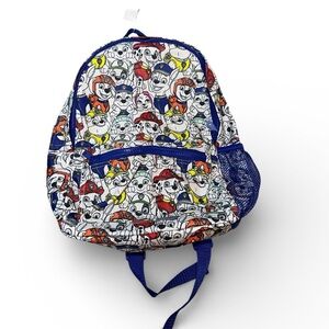 Colorful Paw Patrol Print Backpack